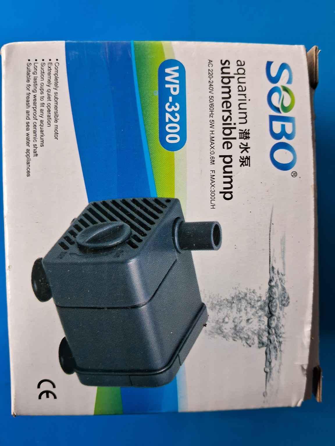 WP -3200aquarium submersible pump